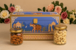 Tanishi Premium Duo Gift Hamper – 2×150g (Cashews + Almonds)