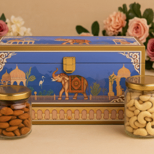 Tanishi Premium Duo Gift Hamper – 2×150g (Cashews + Almonds)